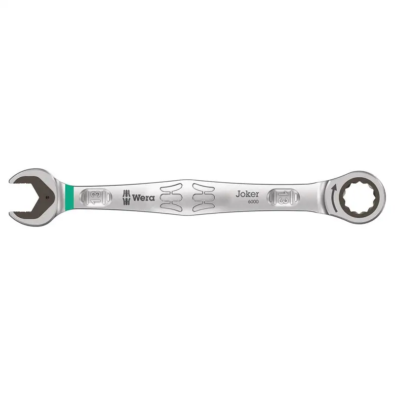 Wera 6000 Joker Sw Ratcheting Combination Wrench – 13 Mm Metric, Single Piece 1