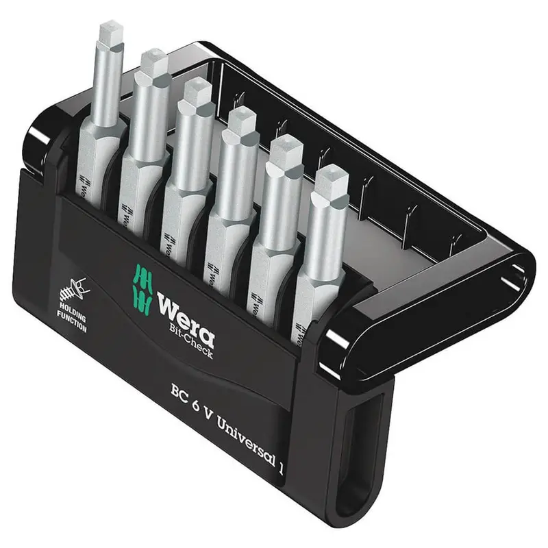 Wera Bit-Check 6 V Universal Bit Set – 6-Piece 1
