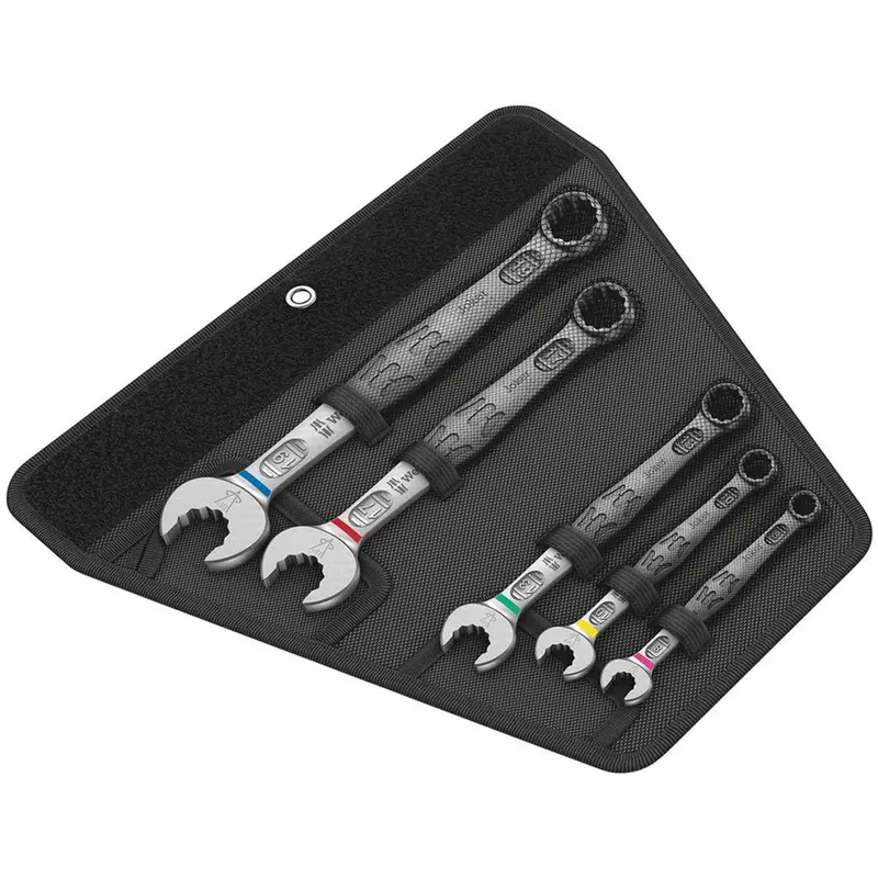 Wera Joker 6003 Combination Wrench Set – Metric Sizes, 5-Piece 1