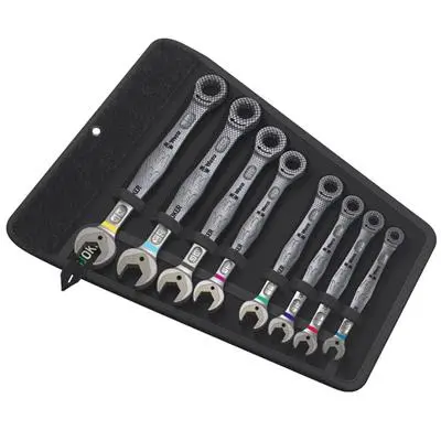 Wera Joker Imperial Ratcheting Combination Wrench Set – 8-Piece 1
