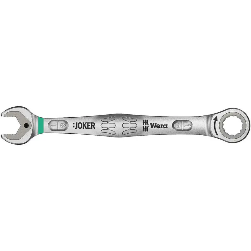 Wera Joker Ratcheting Combination Wrench – 1/2" Imperial, Low-Profile Ergonomic Grip 1
