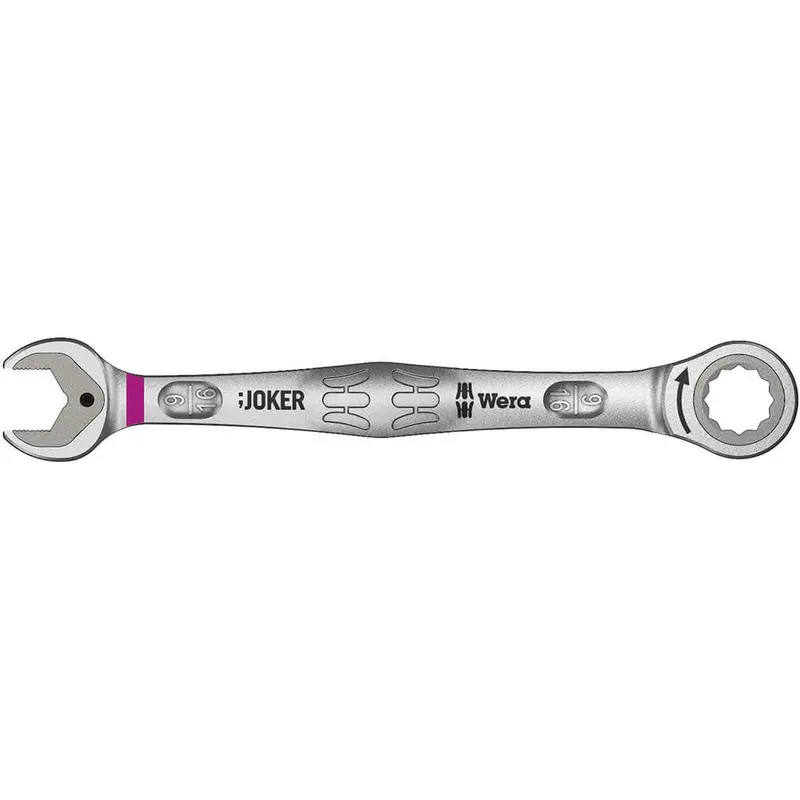 Wera Joker Ratcheting Combination Wrench – 9/16" Imperial, Compact Offset Profile 1