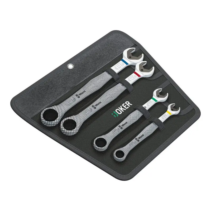 Wera Joker Sb Metric Ratcheting Combination Wrench Set – 4-Piece 1