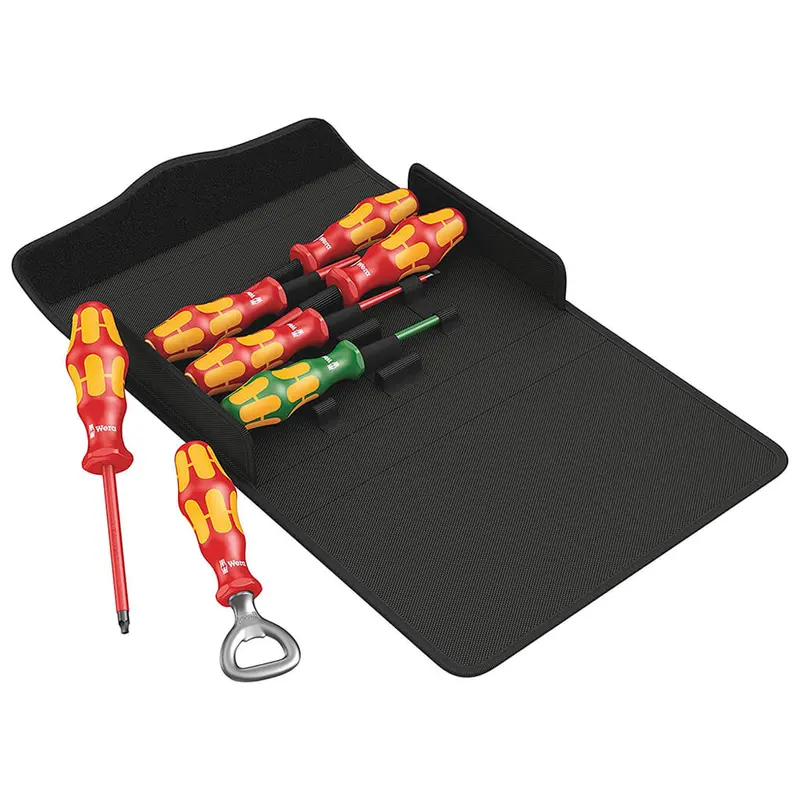 Wera Kraftform Insulated Vde Screwdriver Set – 7-Piece, 1000V Rated 1