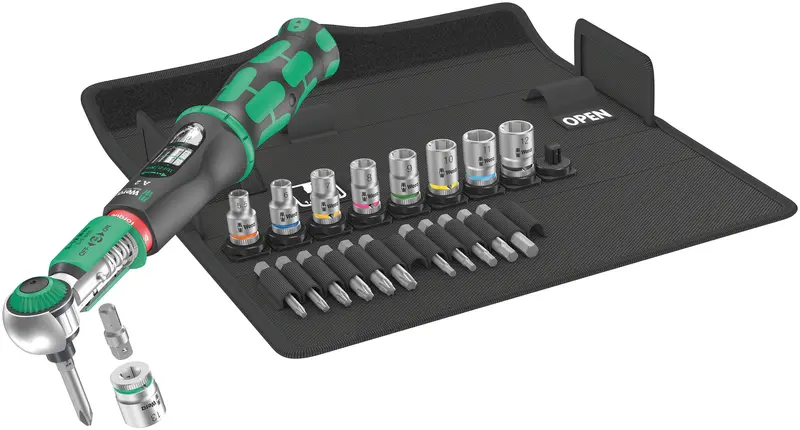 Wera Safe-Torq A2 Hex Bit Set – 23-Piece, 1¼-Inch Drive 1