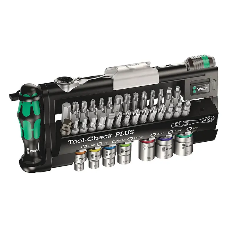 Wera Tool-Check Plus Ratchet Set – 39-Piece With Imperial Sockets 1