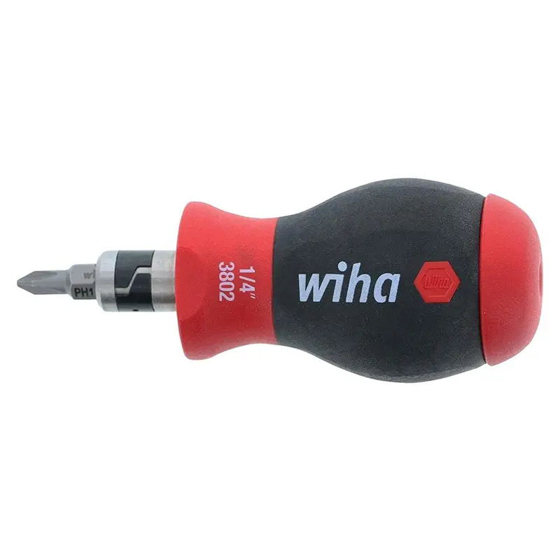 Wiha 14-In-1 Softfinish Stubby Multi-Driver – Compact Precision Tool 1