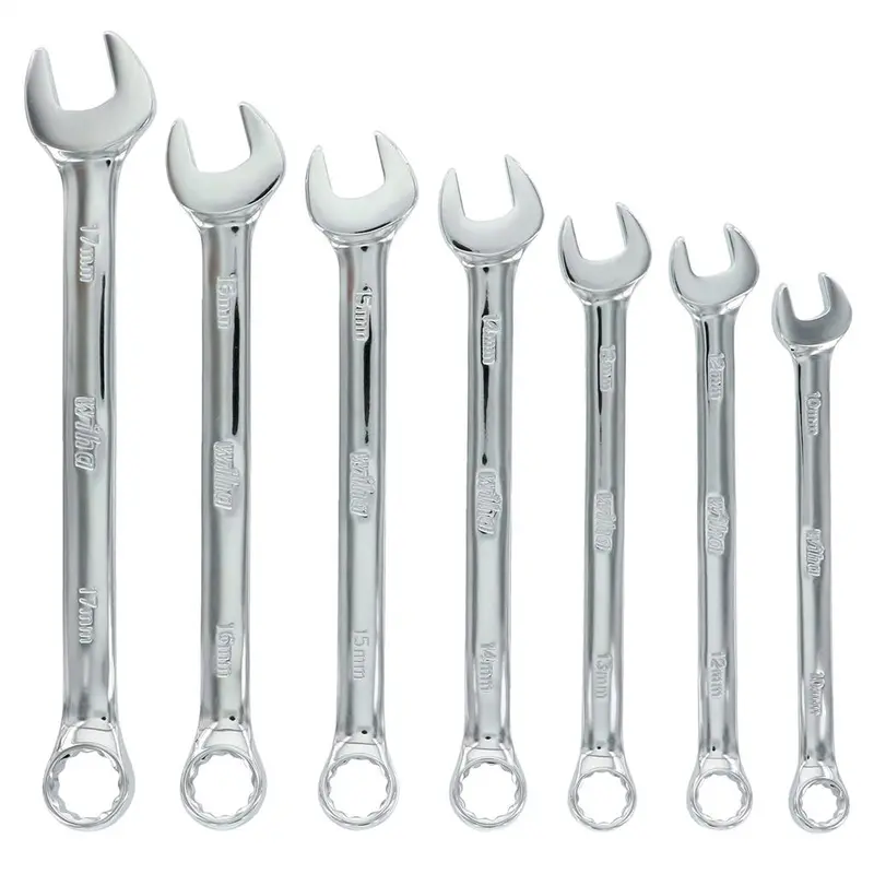 Wiha 30490 Metric Combination Wrench Set – 7-Piece Precision Fit 1