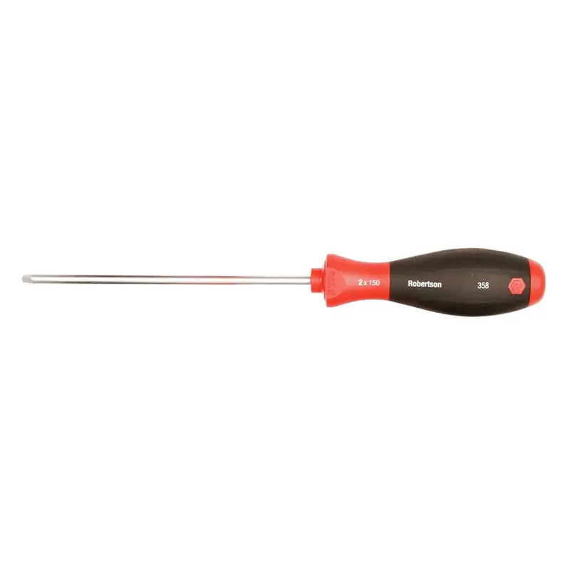 Wiha 35822 #2 X 150 Mm Softfinish Square Tip Screwdriver – Ergonomic Handle 1
