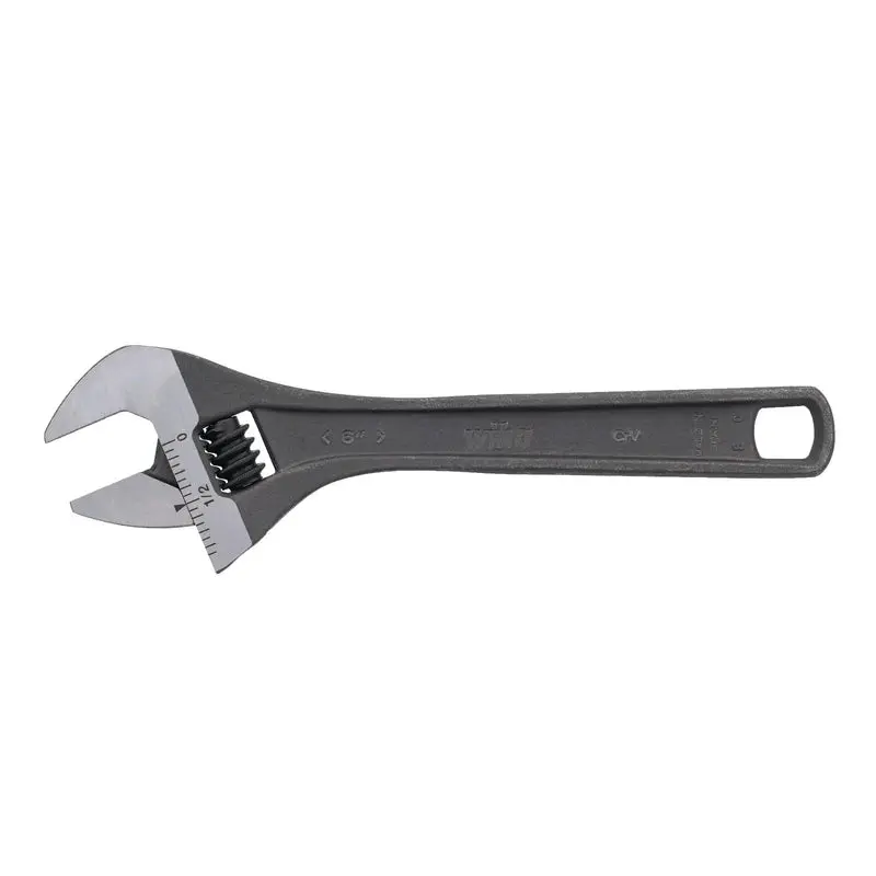 Wiha 6-Inch Adjustable Wrench – Insulated 1