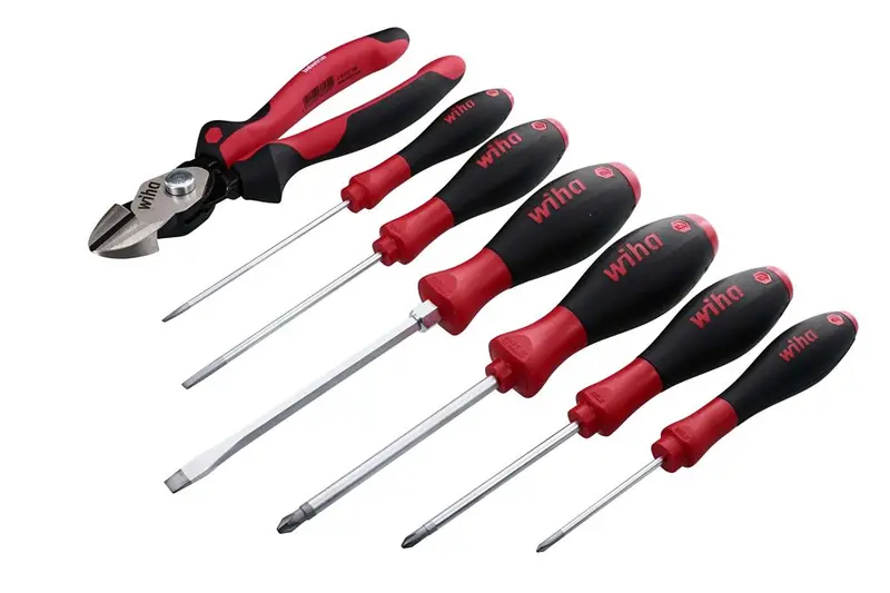 Wiha 7-Piece Professional Screwdriver Set With Ergonomic Handles 1