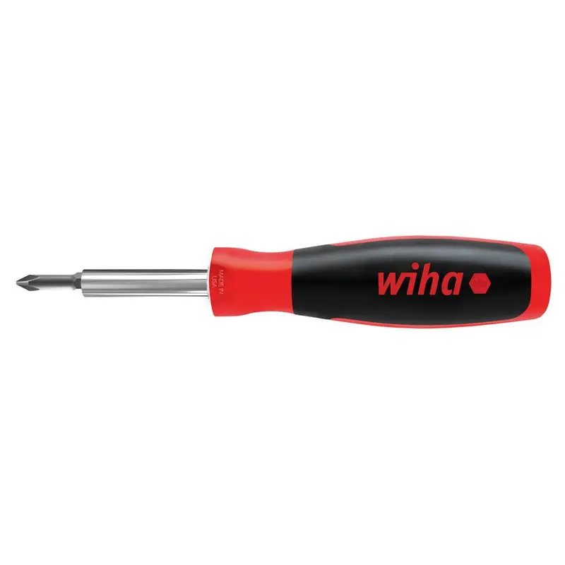 Wiha 77890 6-In-1 Softfinish Multi-Driver – Compact Precision Tool 1