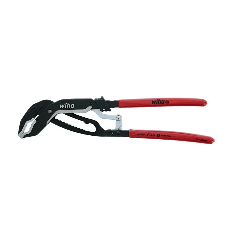 Wiha Classic Auto Grip V-Jaw Tongue-And-Groove Pliers – 10" 1