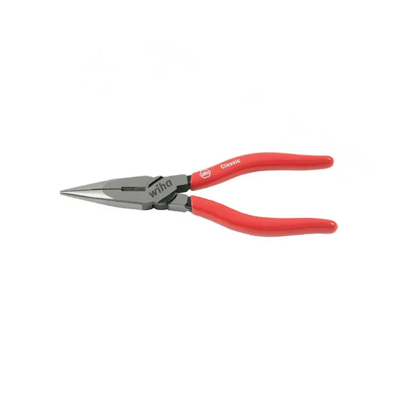 Wiha Long Nose Pliers – 8" Slim Profile, Precision Bent Tips For Tight Spaces 1