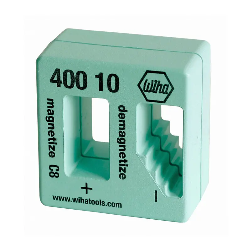 Wiha Magnetizer/Demagnetizer Tool – Dual-Function, Compact For Precision Hand Tools 1