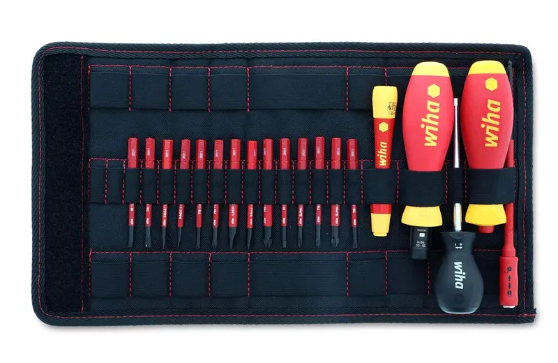 Wiha Slimline 20-Piece Insulated Screwdriver Kit – Vde Certified 1