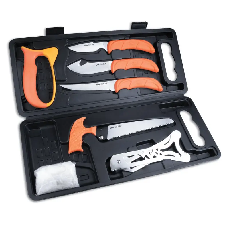Wild-Pak Premium 8-Piece Outdoor Knife Set 1