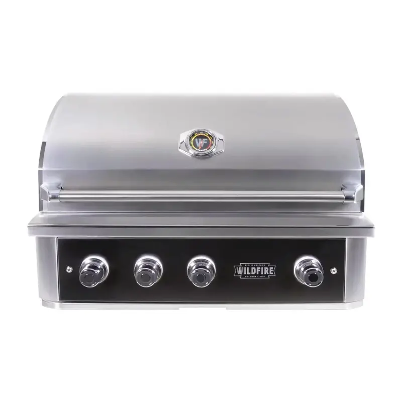 Wildfire Ranch Pro 36-Inch Black Stainless Steel Gas Grill 1