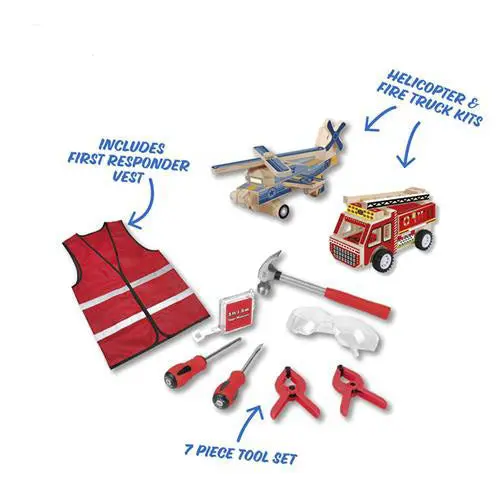 Workpro First Responder Diy Toy Kit – Educational Role-Play Set For Kids 1