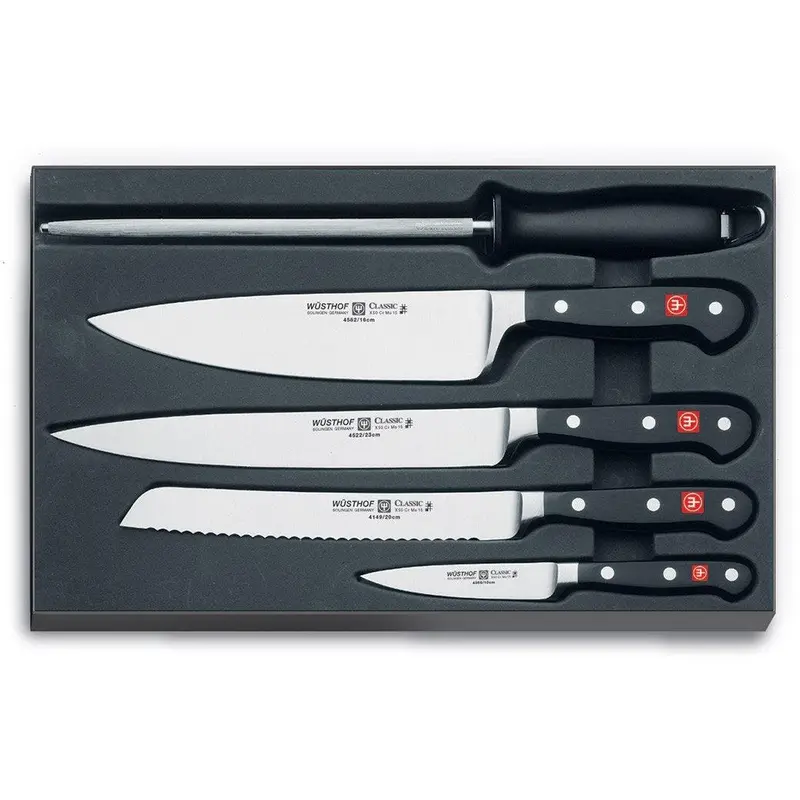 Wusthof Classic 5-Piece Cook'S Cutlery Set 1