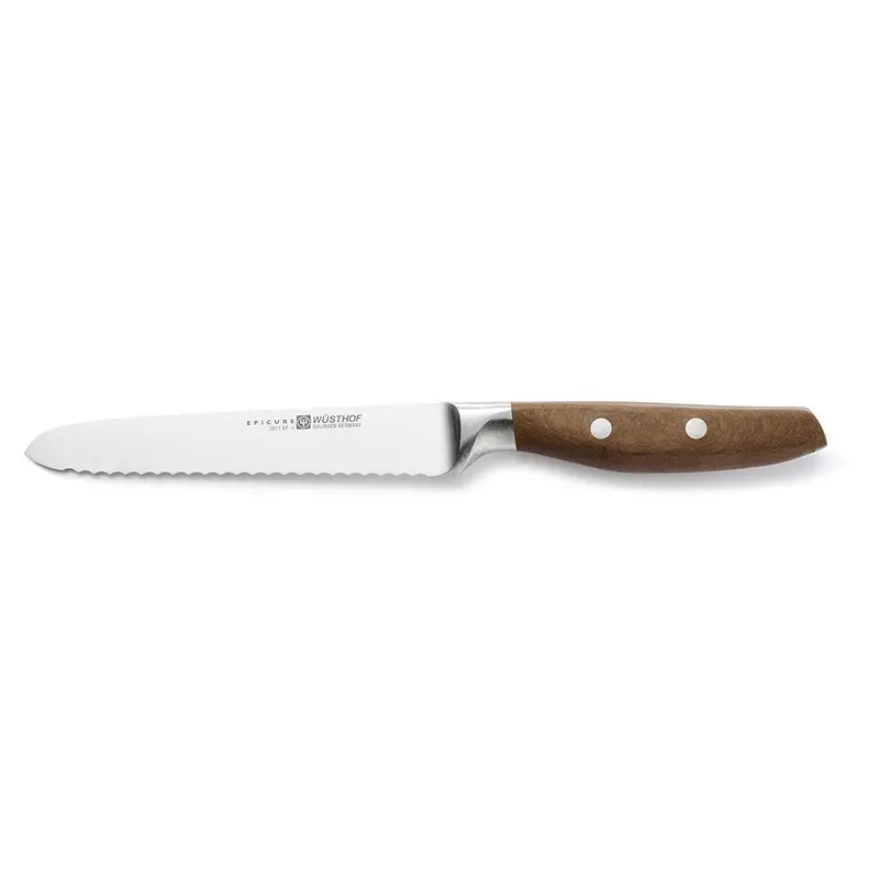 Wüsthof Epicure Serrated Utility Knife – 5-Inch Precision Edge 1