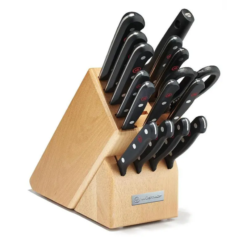 Wusthof Gourmet 16-Piece Standard Knife Block Set 1