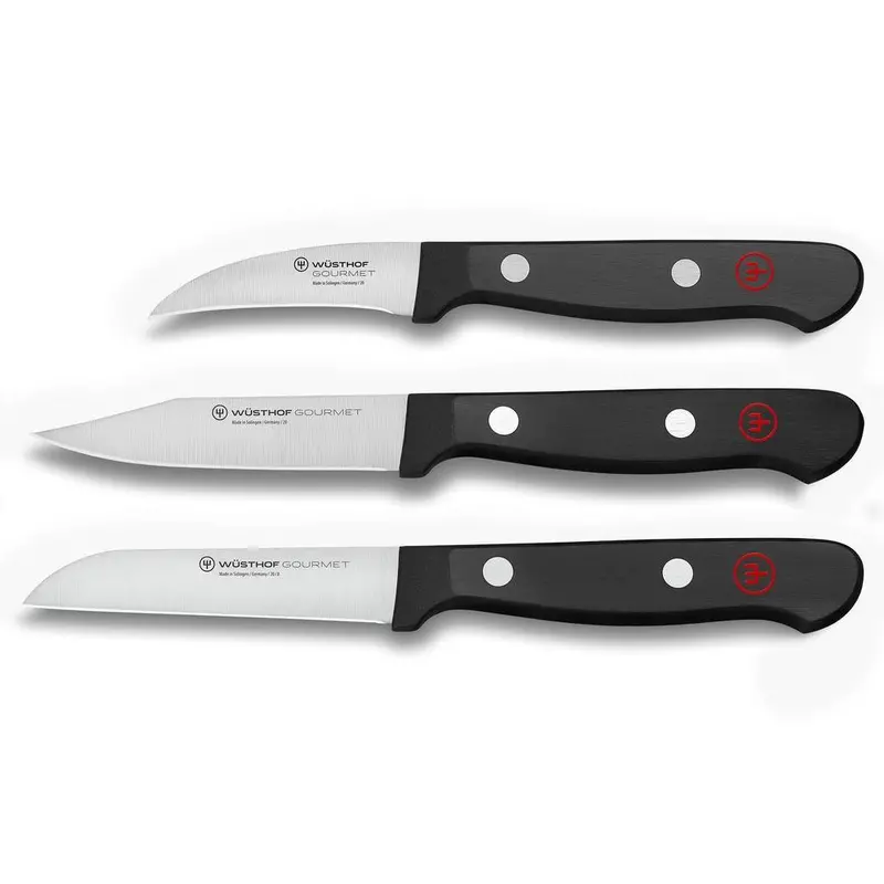 Wusthof Gourmet 3-Piece Paring Knife Set 1