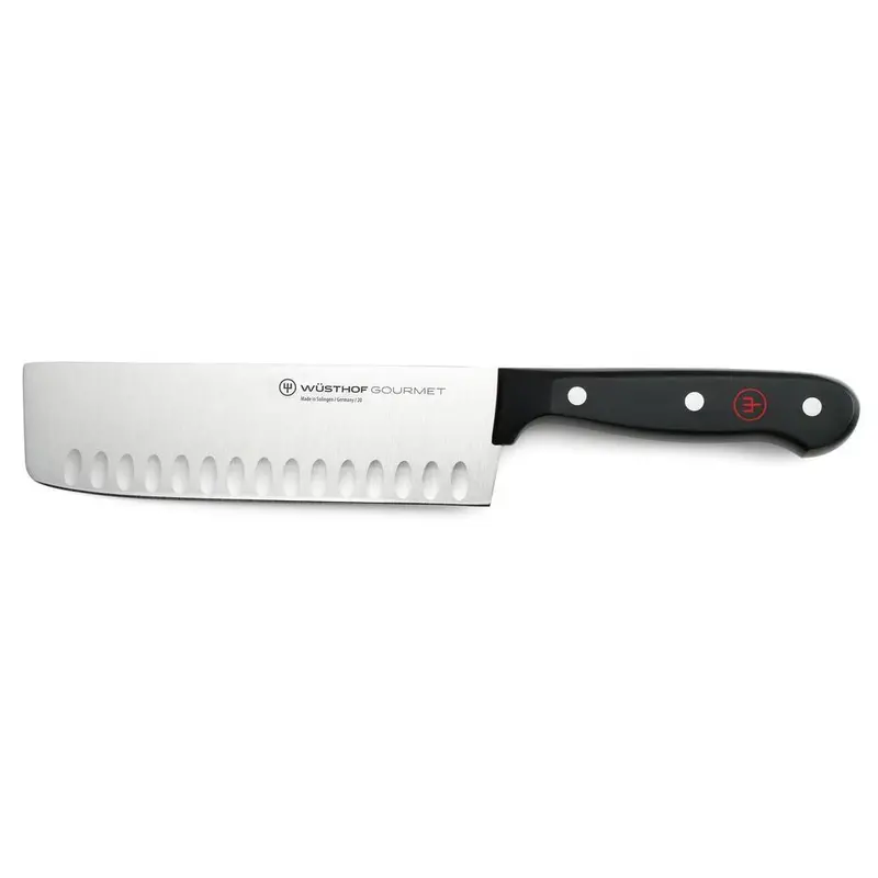 Wusthof Gourmet Hollow Edge Nakiri Knife – 7-Inch 1