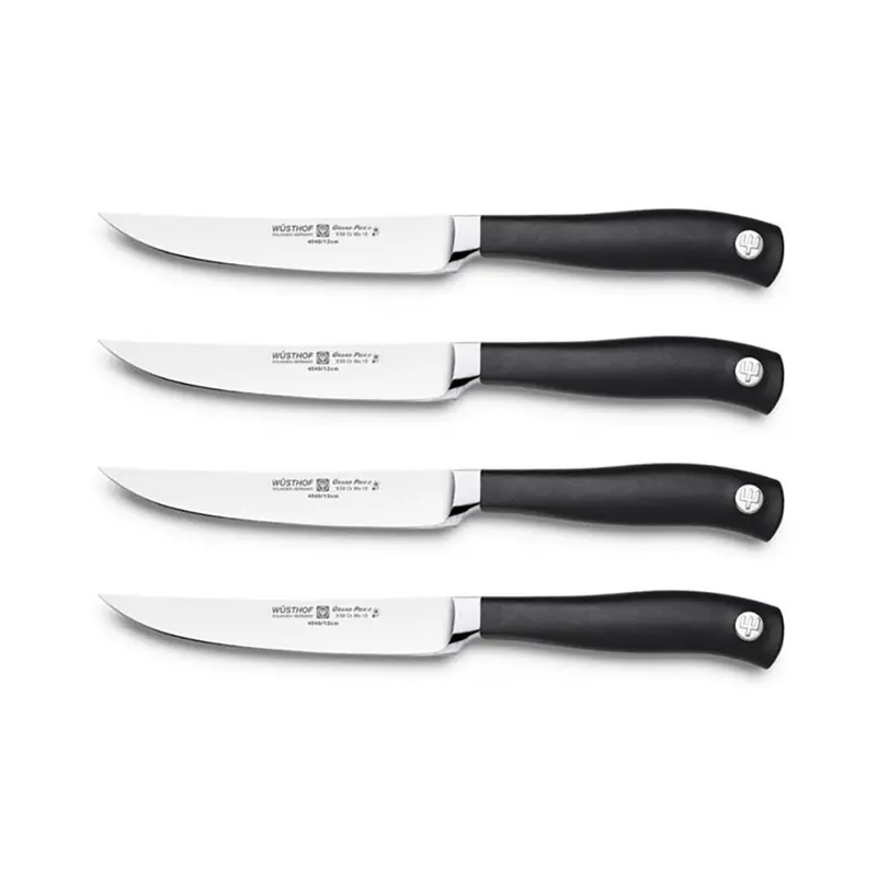 Wusthof Grand Prix Ii 4-Piece Steak Knife Collection 1
