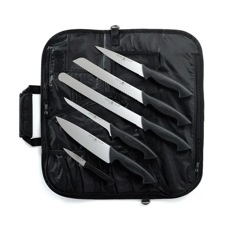 Wusthof Pro 7-Piece Professional Knife Roll Kit 1