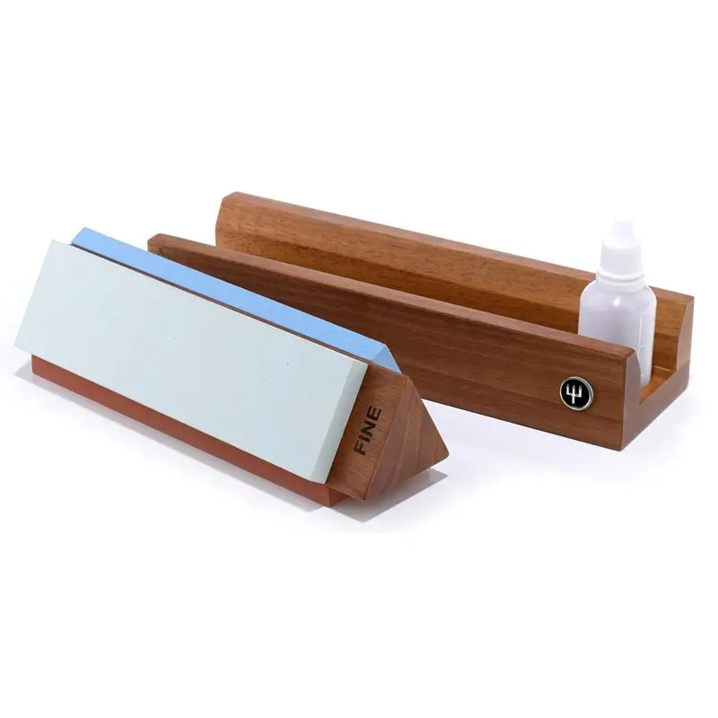 Wusthof Tri-Stone Whetstone Sharpening Kit 1