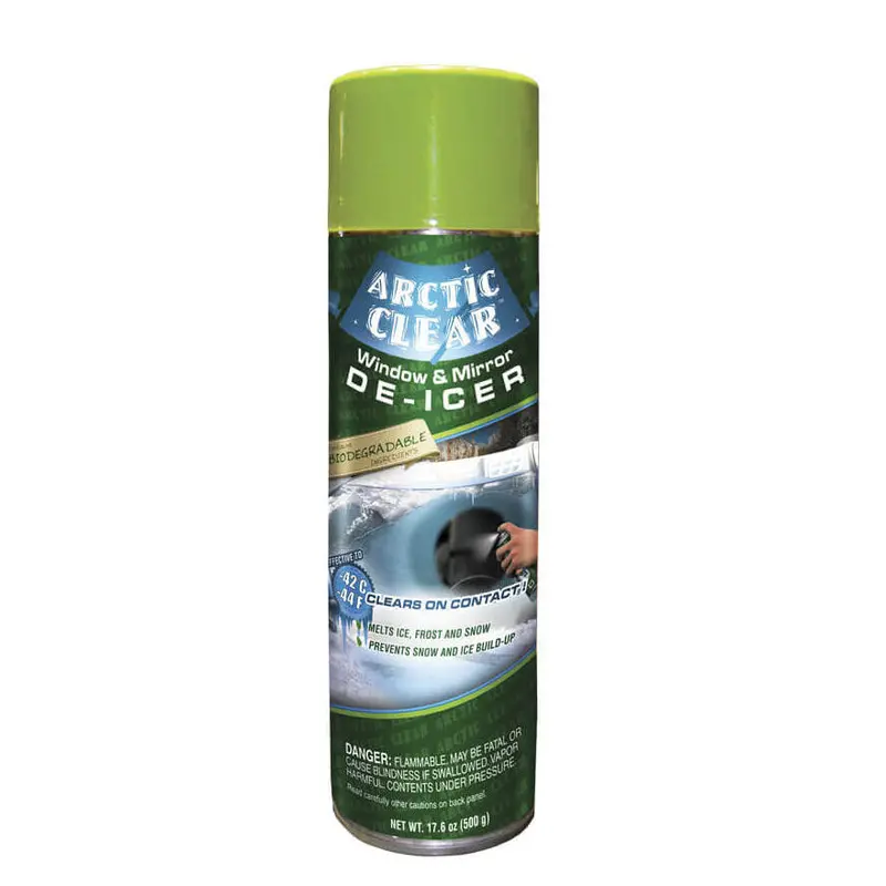 Xynyth Arctic Clear De-Icer Spray — 17.6 Oz Window & Mirror Ice Melt Aerosol 1